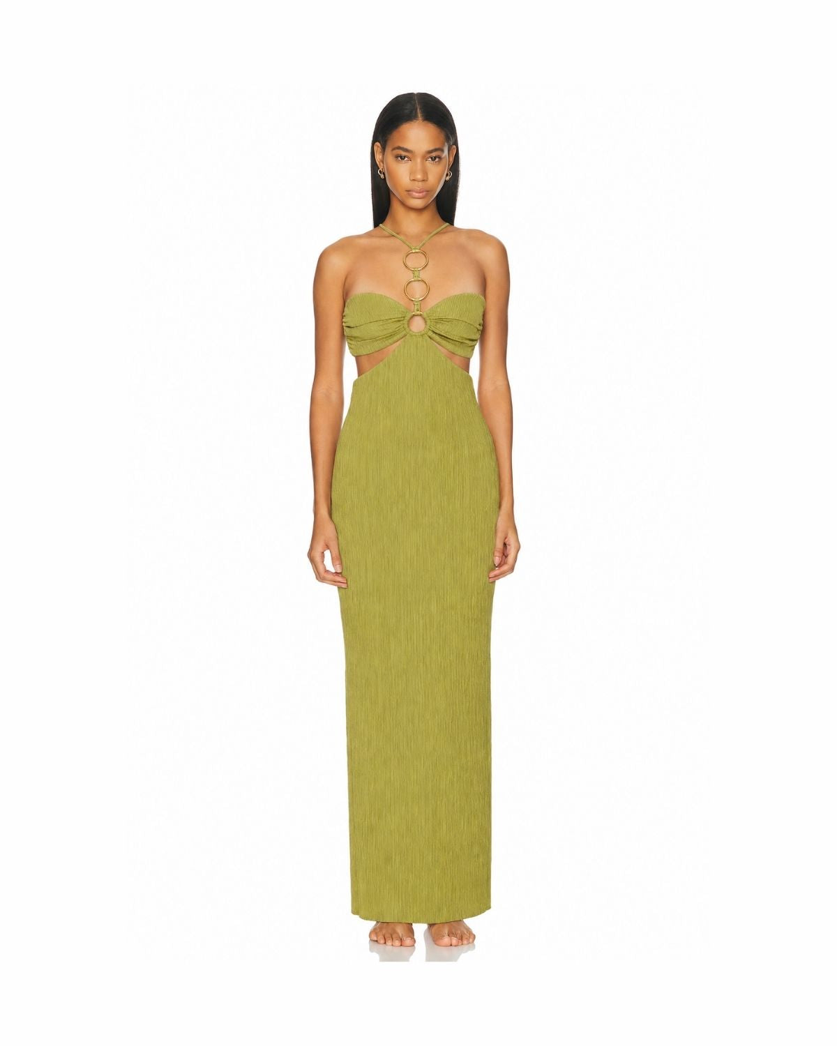 o ring cutout maxi dress Olive – AURA MIAMI Red Oversize Shirt Dress filter-occasion:Wedding Guest 95% Polyester Color:SUPERBLOOM SCARF
