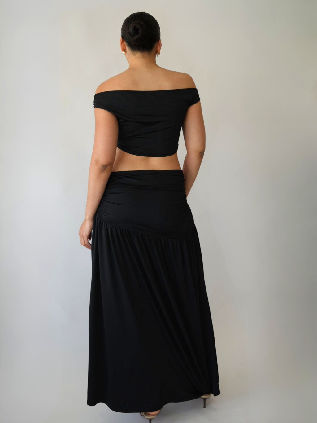 Coastal Goddess Two Piece Set Black