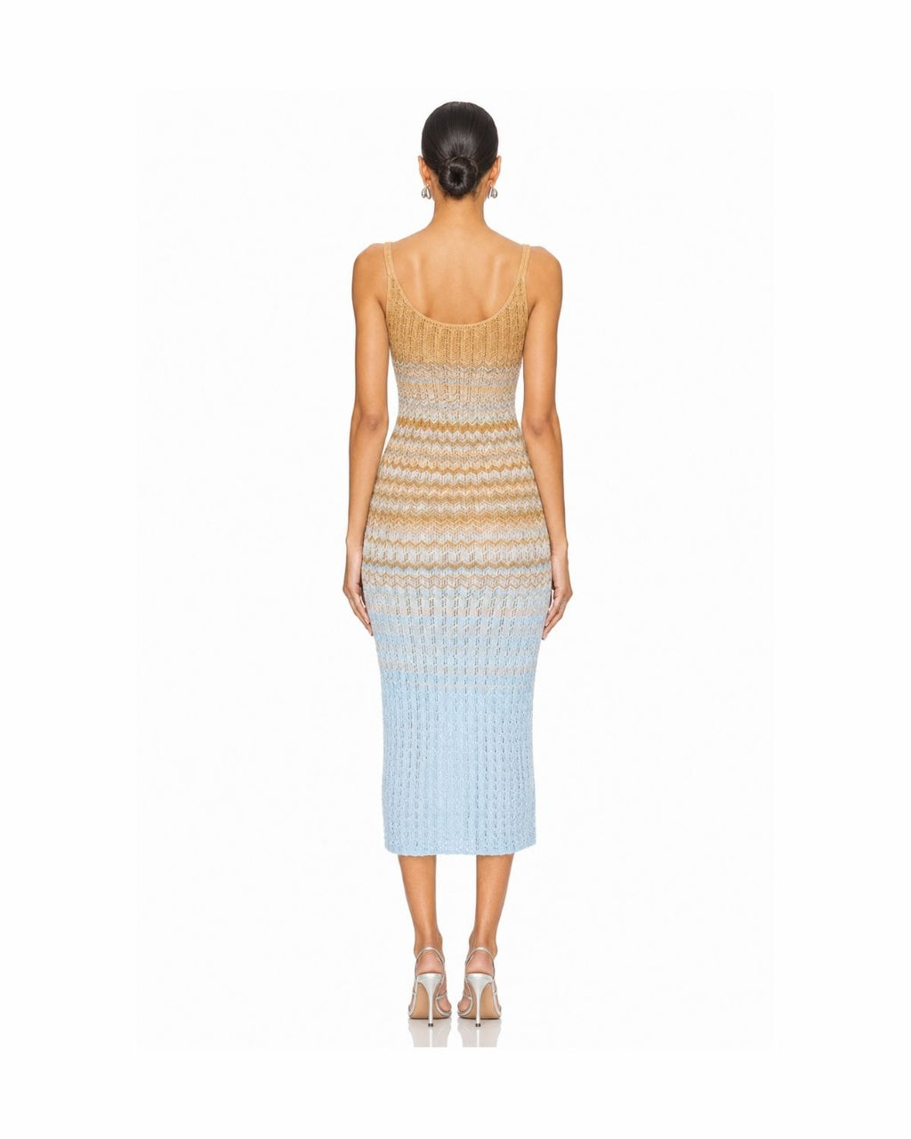 Ocean Breeze Ring Cutout Maxi Dress