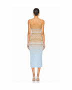 Ocean Breeze Ring Cutout Maxi Dress