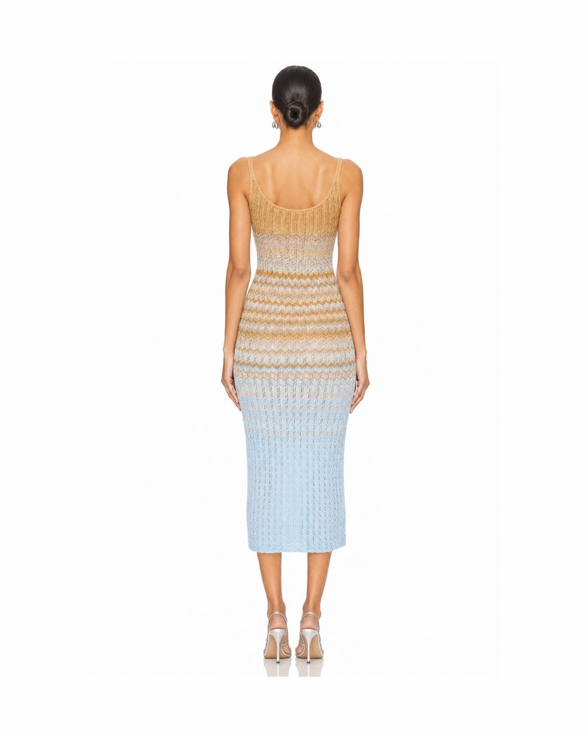 Ocean Breeze Ring Cutout Maxi Dress