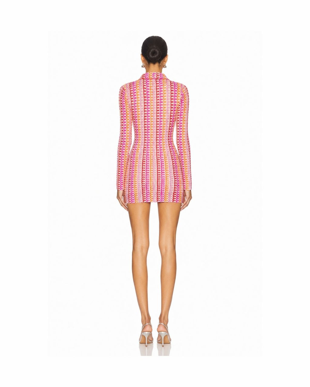 Retro Muse Long Sleeve Mini Dress