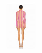 Retro Muse Long Sleeve Mini Dress