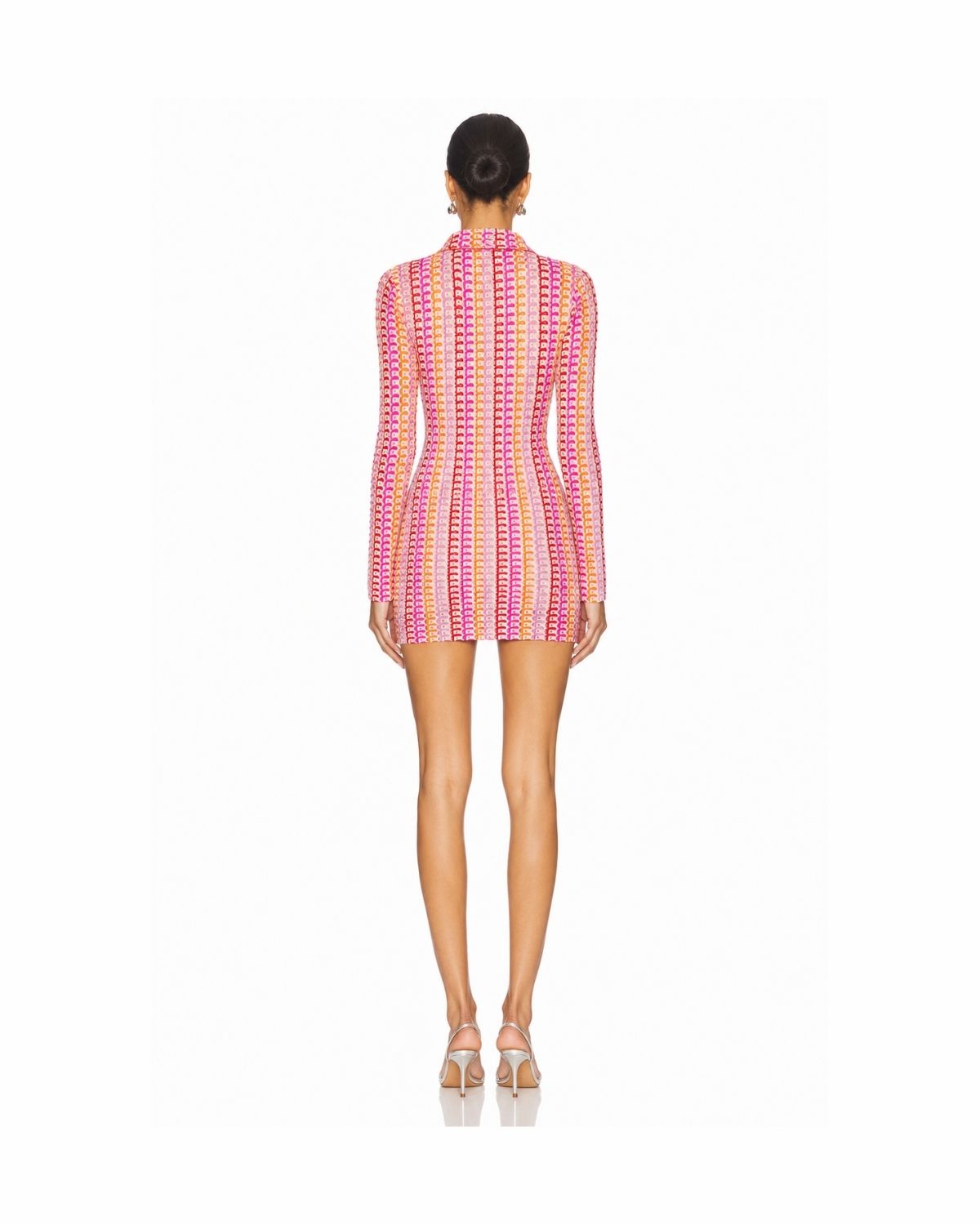 Retro Muse Long Sleeve Mini Dress