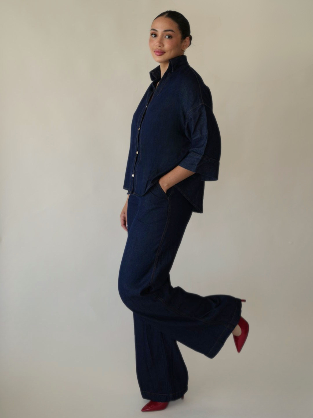 Coastal Chic Denim Set