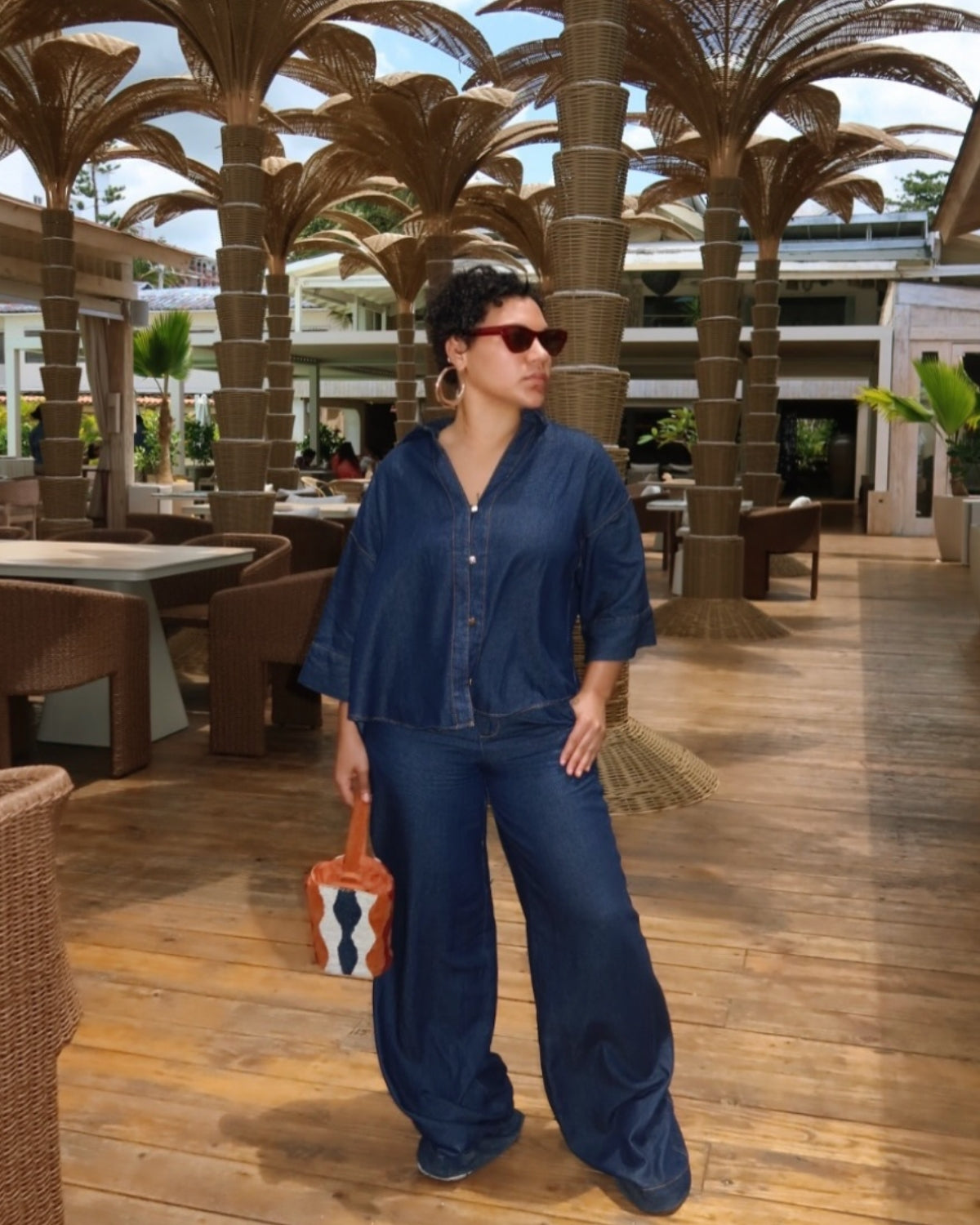 Coastal Chic Denim Set