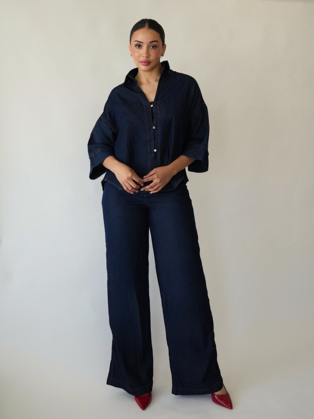 Coastal Chic Denim Set