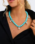 Azure Pearl Necklace