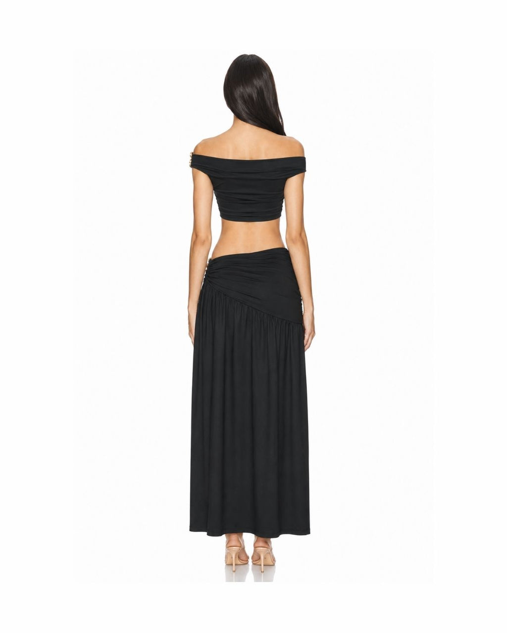 Coastal Goddess Two Piece Set Black