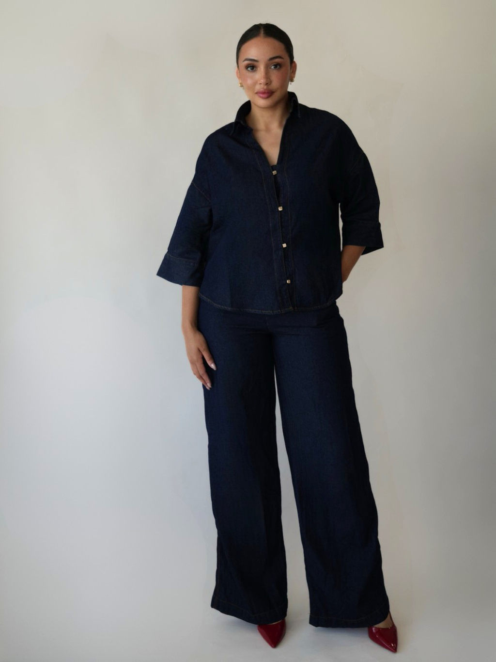 Coastal Chic Denim Set