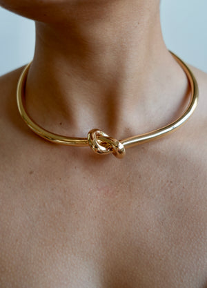 Gold Knot Choker – Bind