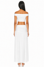 Coastal Goddess Two Piece Set White