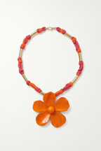 Bold Flower Pendant Necklace – Sol Rosa