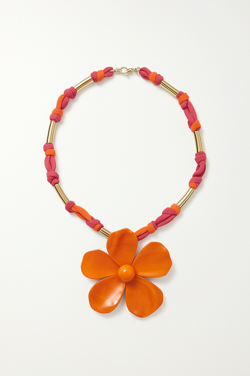Bold Flower Pendant Necklace – Sol Rosa