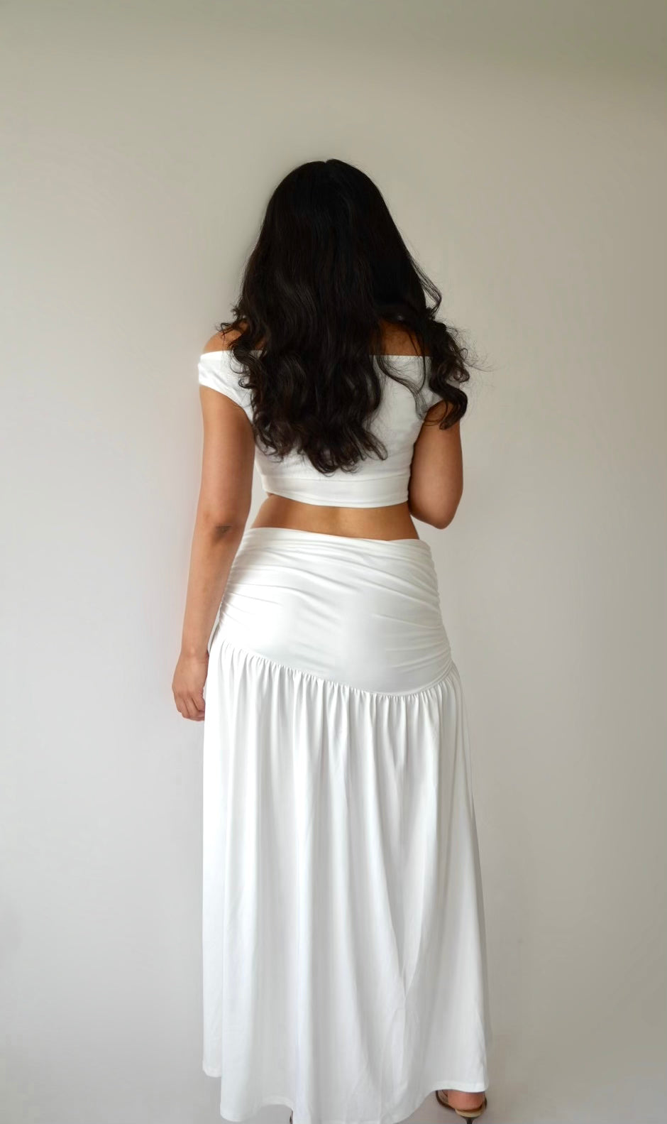 Coastal Goddess Two Piece Set White