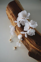 Pearl Bloom Statement Earrings