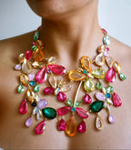 Carnival Bloom Statement Necklace