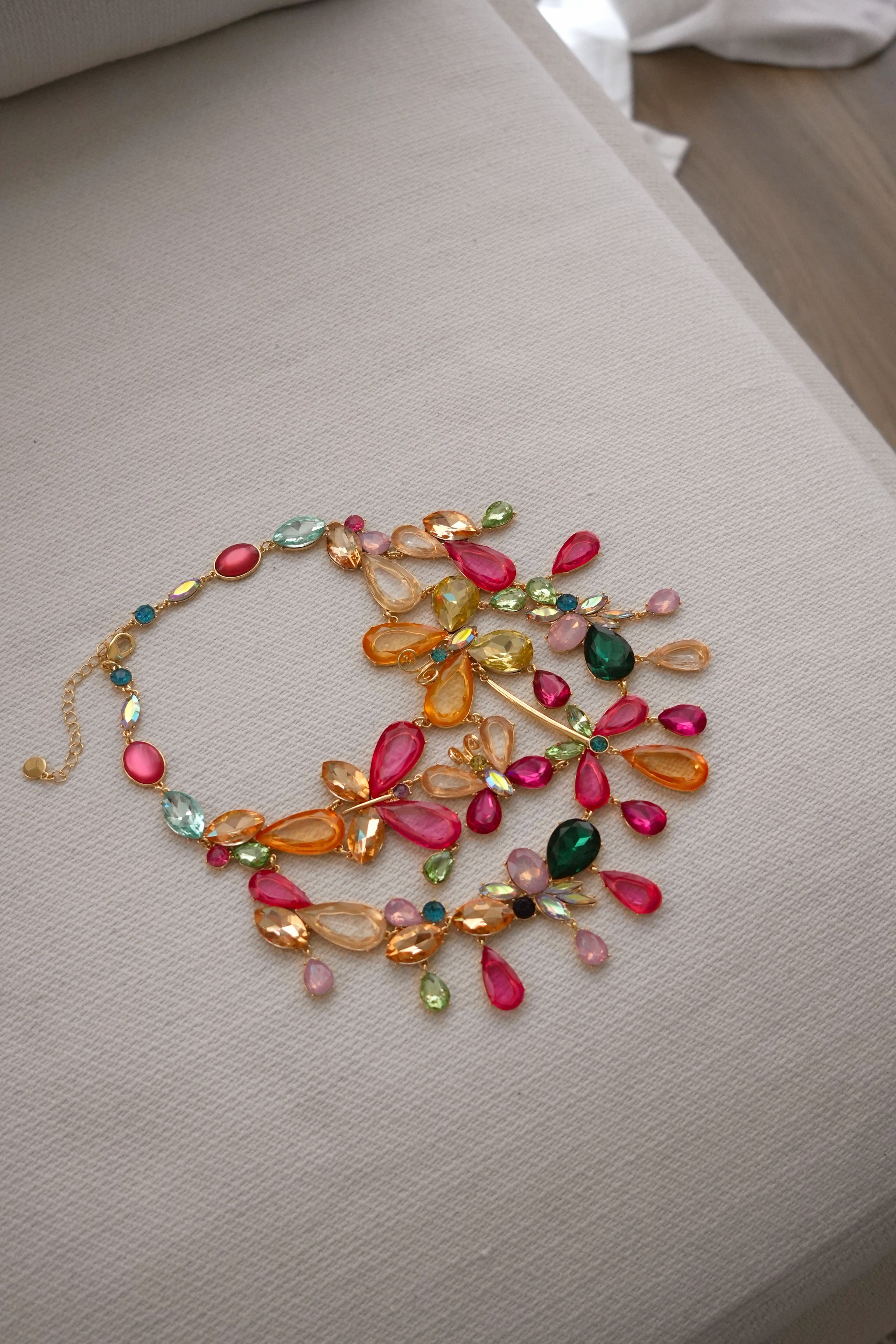 Carnival Bloom Statement Necklace