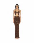 Sunset Muse Maxi Dress – Brown